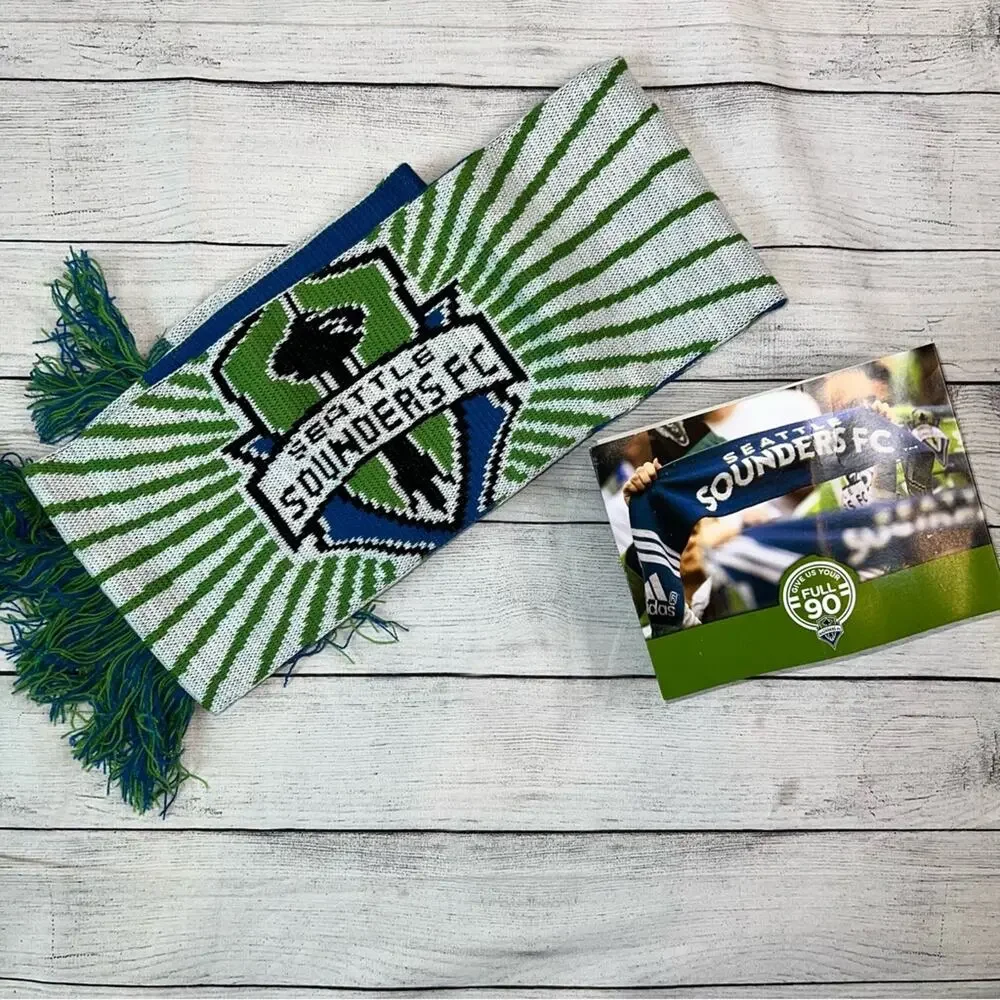 Adidas MLS NWT 2011 Seattle Sounders FC Season Ticket Member Scarf  58